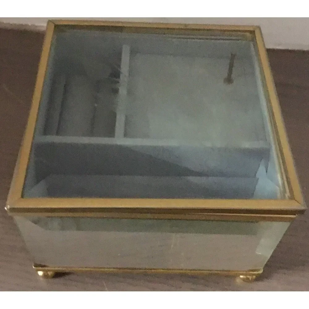 Mirror Music Jewelry Box By The The San Franscico Music Box Company